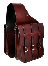 Sac de selle de cheval cuir de