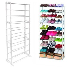 Meuble Organisateur Range Chaussures Rack Rangement 30 Paires Support Etagère
