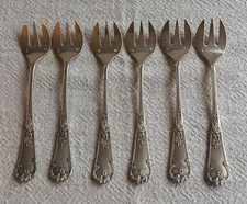 6 Fourchettes À Huîtres