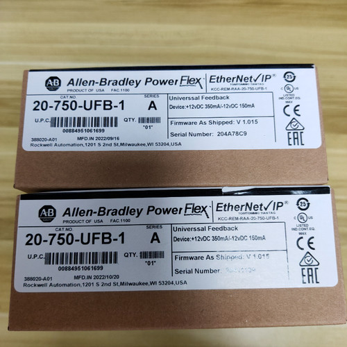 New allen bradley 750 - new, 20-750-ufb-1