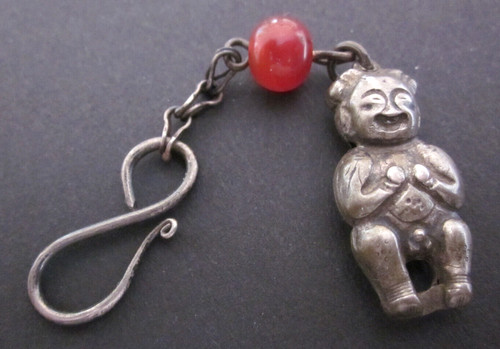Chine rare amulette argent - rare, en