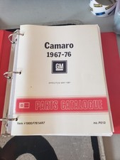 1969 1970 1971 to 1976 Camaro Chevelle Nova Parts Catalog