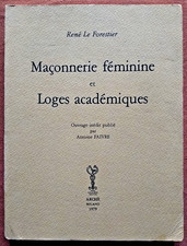 MACONNERIE FEMININE ET LOGES