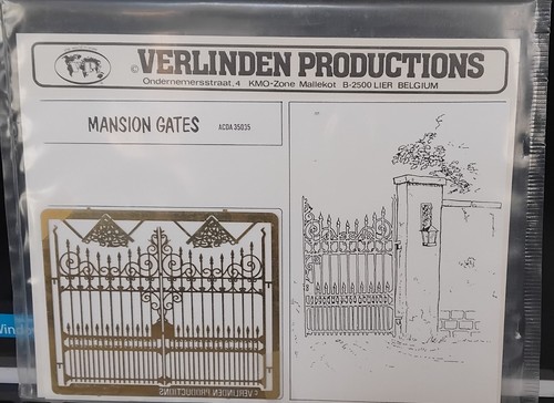 Verlinden mansion gates - mansion,