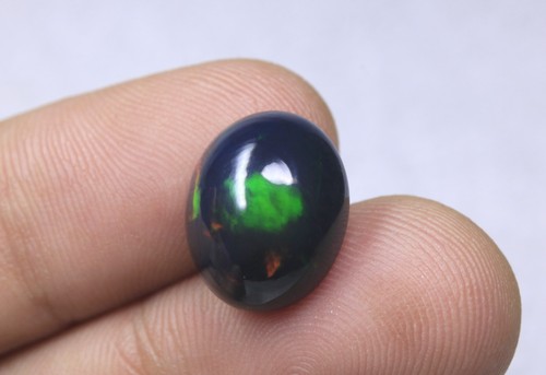 Cabochon opale noire welo - opale,