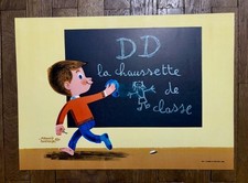 Affiche ancienne  Chaussettes