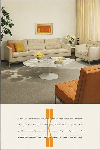 Vintage 1960s knoll furniture - vintage,