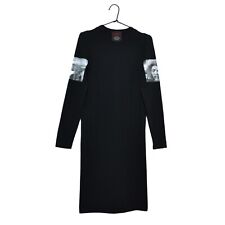 Jean Paul Gaultier Classique JPG Y2K Black Dress Size S-M Made in Italy