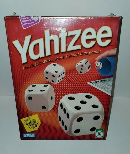 Sealed yahtzee game dice - sealed,