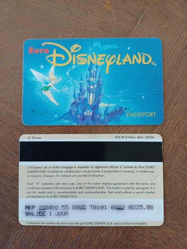 Pass euro disney disneyland - disney,