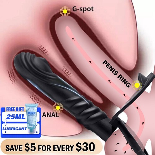 Men penis cock ring vibrator - cock,