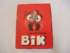 RARE Complete BIK Wax Cardboard Display Box