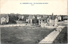 44 PORNICHET - panoramic view of the cottages