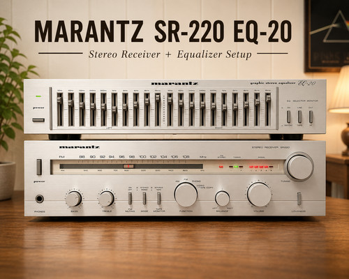 Marantz 220 20 - sr-220, eq-20