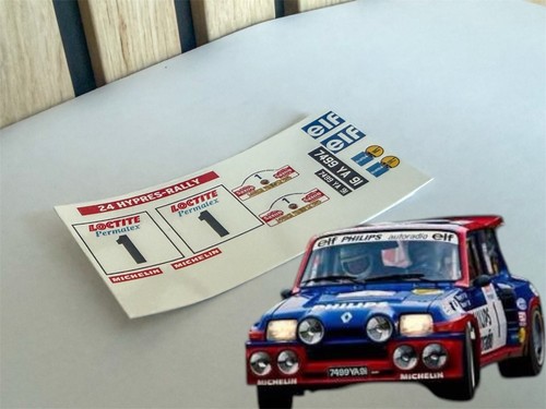 Décalcomanies pour - 1/43,