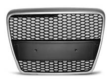 Calandre pour Audi A6 C6 04-08 look Sport argent noir