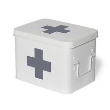 Boîte à pharmacie, en