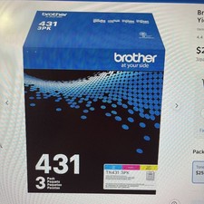 Brother Genuine printer toner cartridge TN – 431. 3 Pack ink cartridge