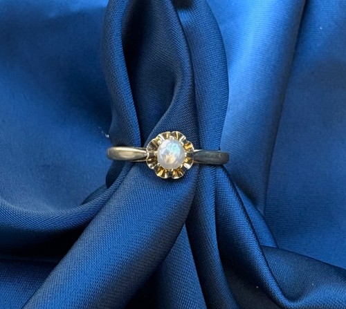 Bague solitaire chaton