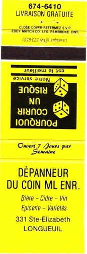 Depanneur coin enr - depanneur, du
