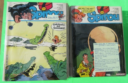 Spirou fascicules annee 1982 - fascicules,