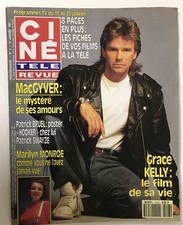 ►CINE REVUE n°3/1991-MaCGYVER-DAVID HASSELHOFF-CLAUDE BARZOTTI-MONROE