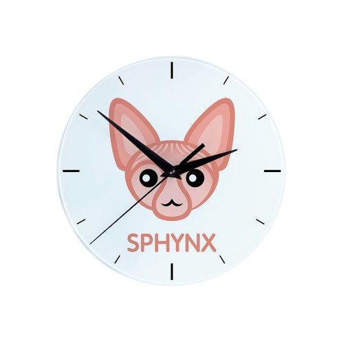 Montre sphynx avec chat - sphynx,