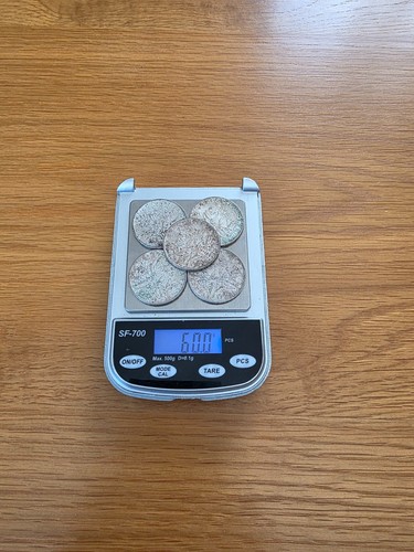Lot pièces 5 francs - de,