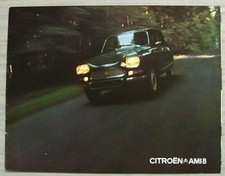 CITROEN AMI 8 Car Sales Brochure Sept 1971 DUTCH TEXT #HOL AMS 9-71