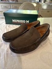 MEPHISTO BADUARD Dark Brown CITYBUCK 2951/PAGODE 8000 Size US 10.5