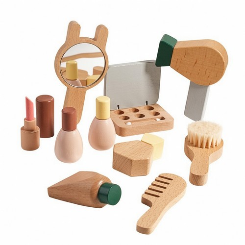 Coiffeuse bois jouet - coiffeuse,