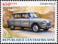 CITROEN AMI 6 French Classic Family Car Stamp (2023 Central African Republic)