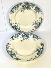 2 SAINT AMAND EARTHENWARE FLAT