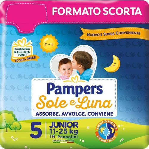 Pampers soleil lune couches - soleil,