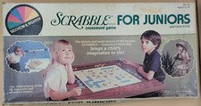 Vintage 1982 Selchow & Righter Scrabble For Juniors Game 