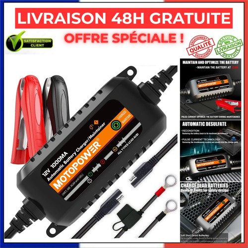 Chargeur mainteneur batterie