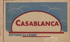 MOROCCO - MOROCCO - CASABLANCA - COMPLETE NOTEBOOK OF 12 OLD POSTCARDS