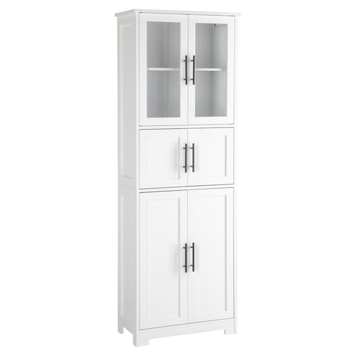 Vitrine haute portes mdf - 6, en