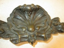 Rich 18th Louis XV bronze frame for furniture: 2kg / 44x10cm / 5cm thick