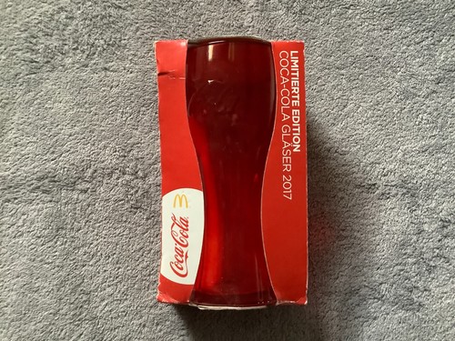 Verre coca cola - coca, rouge