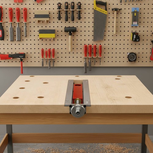 étau table encastré - Étau,