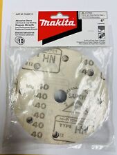 MAKITA 794607-9 7946079 ABRASIVE DISCS 6" 10-PACK HOOK & LOOP 40- GRIP