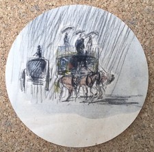 Dessin Original Aquarelle Paul