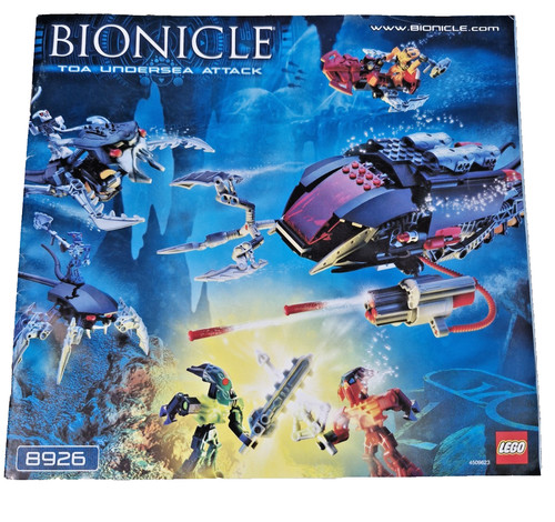 Lego bionicle attaque - bionicle,