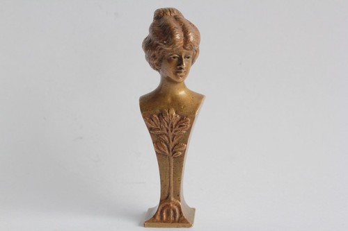 Sceau bronze buste femme art - femme,