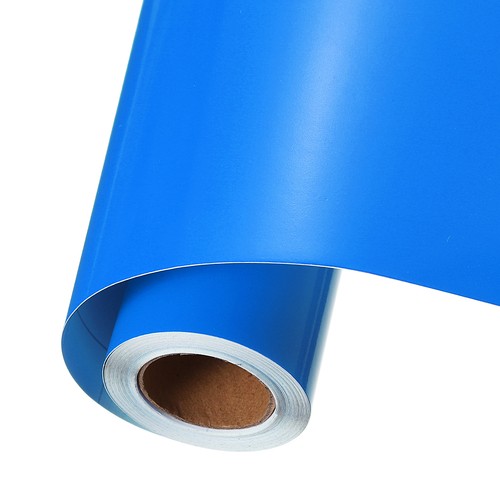 Vinyle adhésif permanent - , bleu