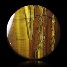 ★☆ South African TIGER EYE 37.00 CT - 29.3mm - GEM-BC2326 ☆★