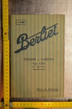 NOTICE TECHNIQUE 1928 BERLIET