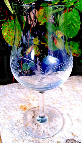 Grand verre vin - grand,