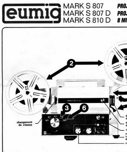 Notice pour projecteur eumig - notice,